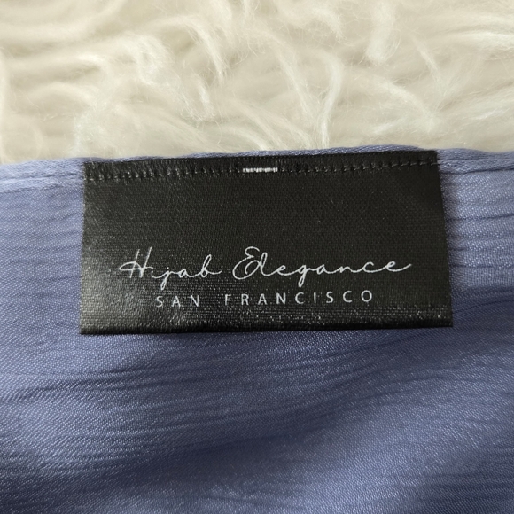 Hijab Elegance San Francisco Bundle of 4 Crinkle Chiffon Hijabs Scarf for Women. - Picture 5 of 7